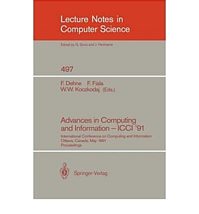 Advances in Computing and Information-Icci 91 (Paperback)