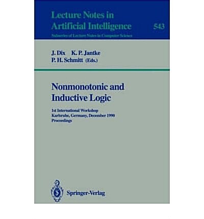 Nonmonotonic and Inductive Logic (Paperback)