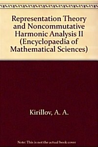 Representation Theory and Noncommutative Harmonic Analysis II (Hardcover)
