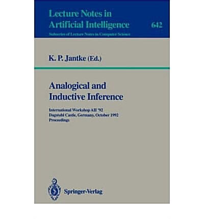 Analogical and Inductive Inference (Paperback)