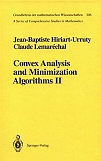 Convex Analysis and Minimization Algorithms II (Hardcover)