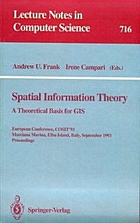 Spatial Information Theory (Paperback)