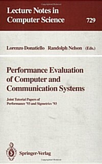 Performance Evaluation F Computer and Communication Systems (Paperback)