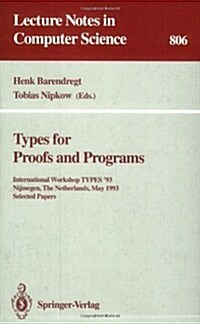 Types for Proofs and Programs (Paperback)