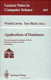 Applications of Databases (Paperback)