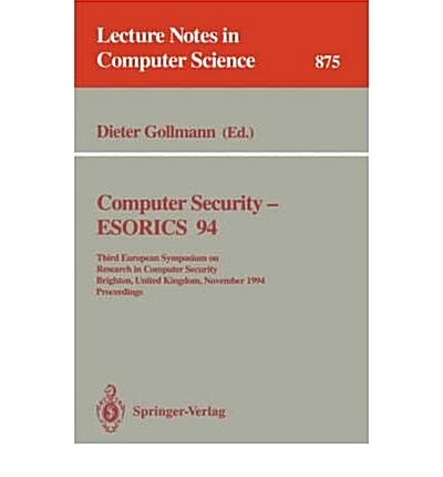 Computer Security (Paperback)