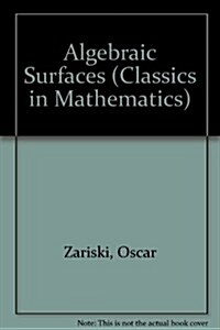 Algebraic Surfaces (Paperback, Reprint)