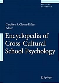 Encyclopedia of Cross-Cultural School Psychology, 2-Volume Set (Hardcover)