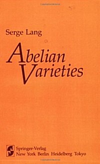 Abelian Varieties (Paperback, 1959. 2nd Print)