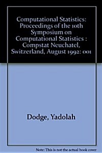 Computational Statistics (Hardcover)