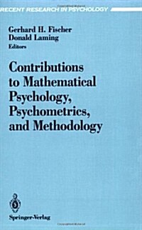 Contributions to Mathematical Psychology, Psychometrics, and Methodology (Paperback, Softcover Repri)