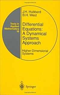 Differential Equations: A Dynamical Systems Approach: Higher-Dimensional Systems (Hardcover, 1995)