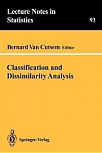Classification and Dissimilarity Analysis (Paperback, Softcover Repri)