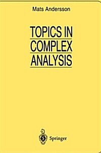 Topics in Complex Analysis (Paperback, 1997)