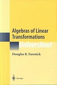 Algebras of Linear Transformations (Hardcover)