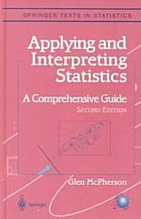 [중고] Applying and Interpreting Statistics (Hardcover, 2, 2001)