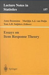 Essays on Item Response Theory (Paperback)