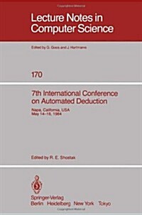 7th International Conference on Automated Deduction: Proceedings (Paperback, 1984)