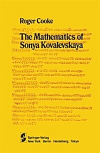 The Mathematics of Sonya Kovalevskaya (Hardcover, 1984)