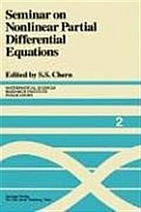 Seminar on Nonlinear Partial Differential Equations (Hardcover, 1984)