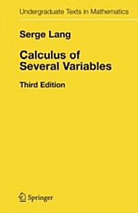 Calculus of Several Variables (Hardcover, 3, 1987. Corr. 4th)