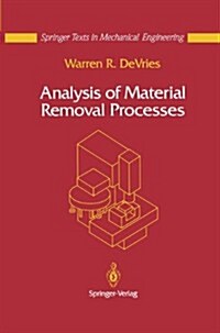 Analysis of Material Removal Processes (Hardcover)