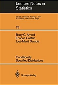 Conditionally Specified Distributions (Paperback)