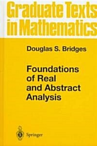 [중고] Foundations of Real and Abstract Analysis (Hardcover)