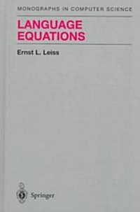 Language Equations (Hardcover)