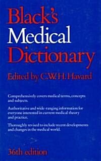 Blacks Medical Dictionary (Hardcover, 36, Thirty-Sixth)