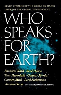 Who Speaks for Earth? (Paperback)