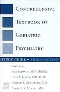 Study Guide: For Comprehensive Textbook of Geriatric Psychiatry, Third Edition (Paperback, 3)