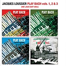 [수입] Jacques Loussier - Jacques Loussier Plays Bach Vols. 1, 2 & 3 + Joue Kurt Weill [2CD]