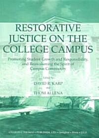 Restorative Justice on the College Campus (Paperback)