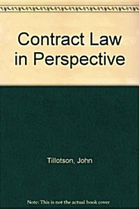 Contract Law in Perspective (Hardcover)
