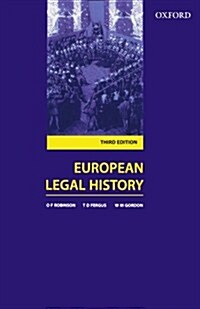 European Legal History : Sources and Institutions (Paperback, 3 Revised edition)