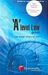 A Level Law (Paperback, 4th)