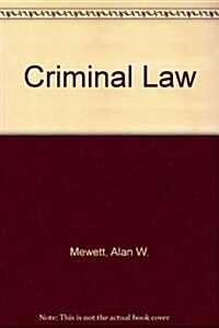 Criminal Law (Hardcover)