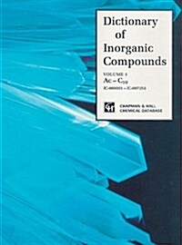 Dictionary of Inorganic Compounds (Hardcover)