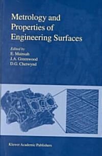 Metrology and Properties of Engineering Surfaces (Hardcover)