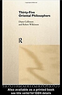 Thirty-five Oriental Philosophers (Hardcover)