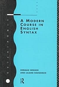 A Modern Course in English Syntax (Paperback, Revised)