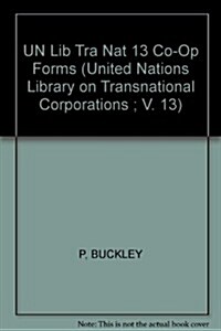 Co-Operative Forms of Transnational Corporation Activity (Hardcover)