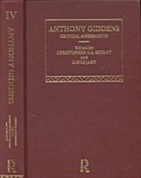 Anthony Giddens (Hardcover)