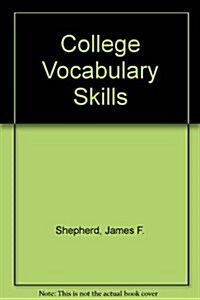 College Vocabulary Skills (Paperback, 5th)