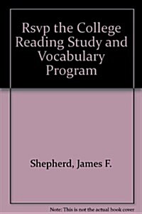 Rsvp the College Reading Study and Vocabulary Program (Paperback, 5th, PCK)