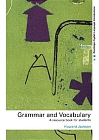 [중고] Grammar and Vocabulary : A Resource Book for Students (Paperback)