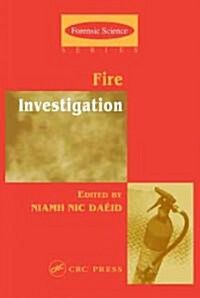 Fire Investigation (Hardcover)