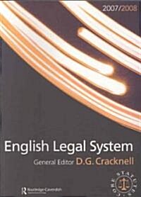 English Legal System 2007-2008 (Paperback, 5th)
