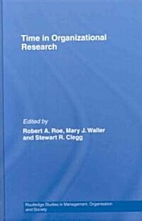 Time in Organizational Research (Hardcover)